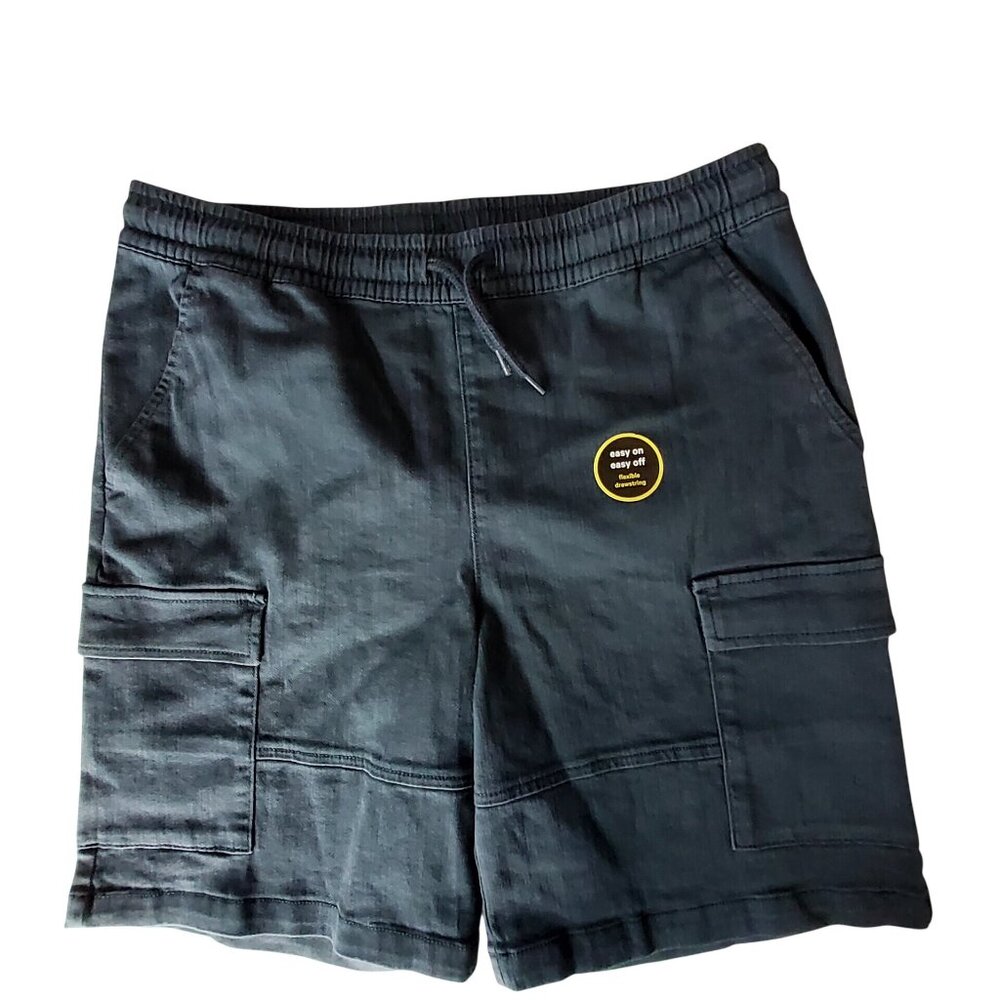 Art Class Air & Class Size XL (14) Easy-On Flexible Drawstring Cargo Shorts -